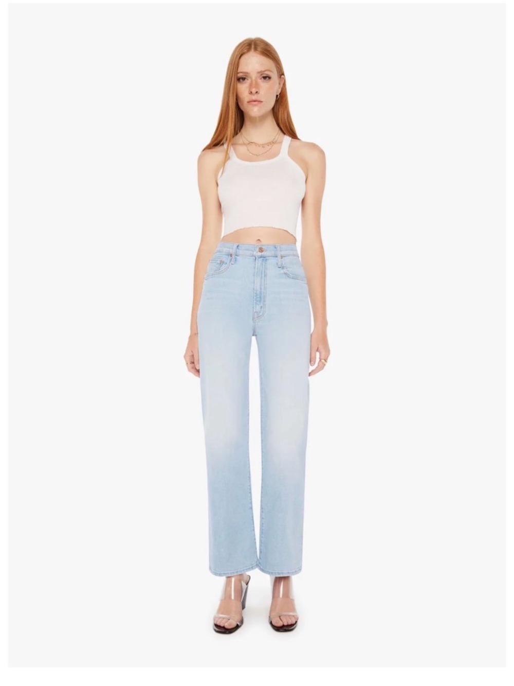 MOTHER the rambler zip flood- Size 27